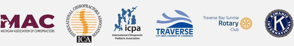 Chiropractic Traverse City MI Trusted Friends Logos