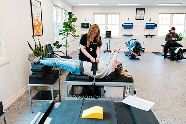 Chiropractic Traverse City MI Patient Treatment