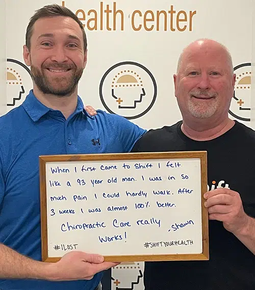 Chiropractor Traverse City MI Testimonial from Shawn